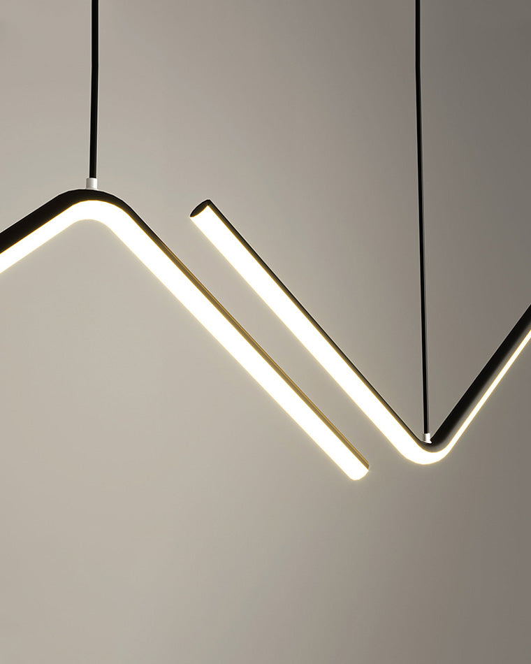 Lámpara colgante de cocina LED WOMO ZigZag-WM2154