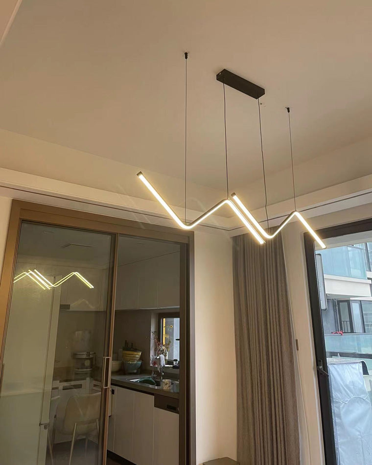 Lámpara colgante de cocina LED WOMO ZigZag-WM2154