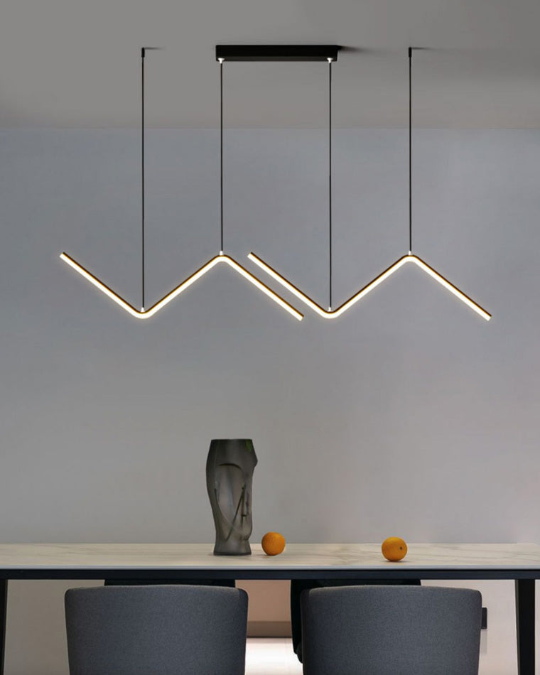 Lámpara colgante de cocina LED WOMO ZigZag-WM2154