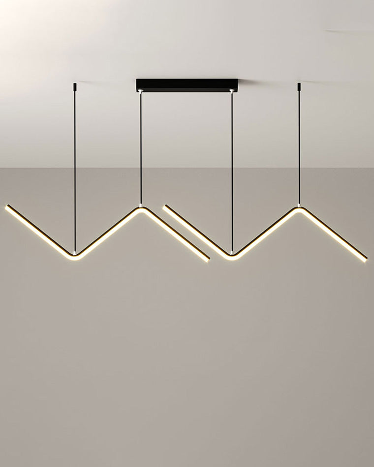 Lámpara colgante de cocina LED WOMO ZigZag-WM2154