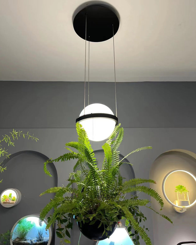 Lámpara colgante WOMO Plant Globe-WM2155