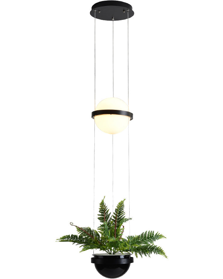 Lámpara colgante WOMO Plant Globe-WM2155