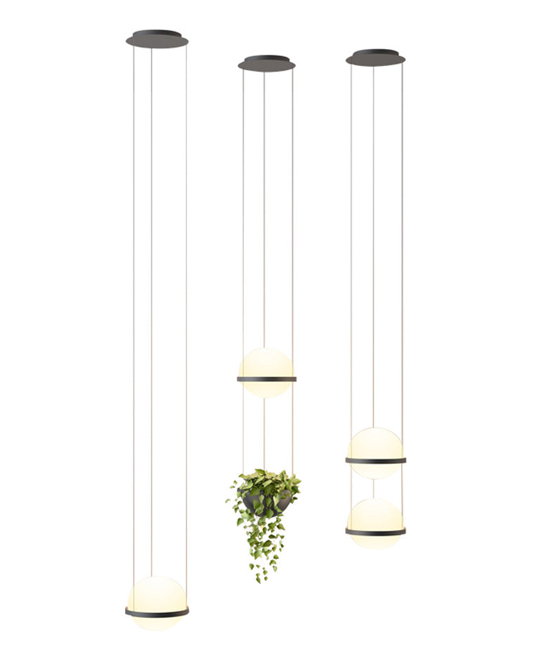 Lámpara colgante WOMO Plant Globe-WM2155