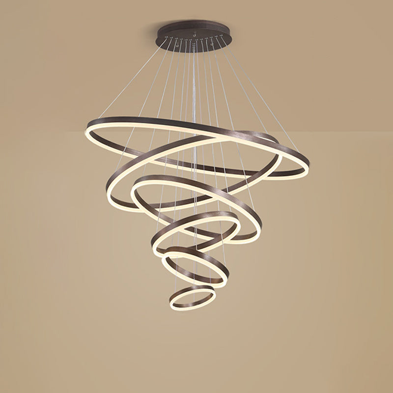 WOMO Lámparas Colgantes LED Anillos Escalonados-WM2159