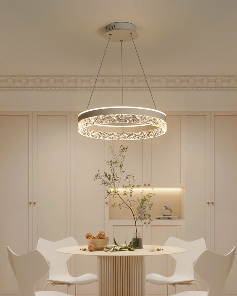 Lámpara de araña LED circular acrílica WOMO-WM2171
