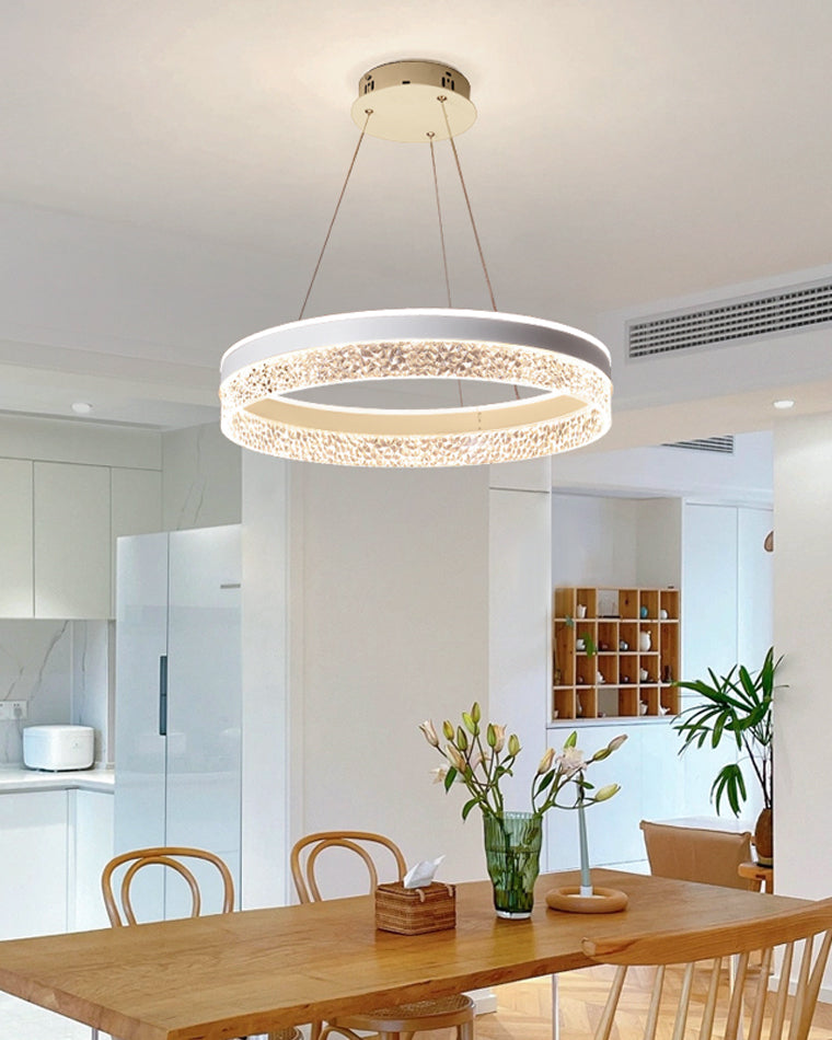 Lámpara de araña LED circular acrílica WOMO-WM2171