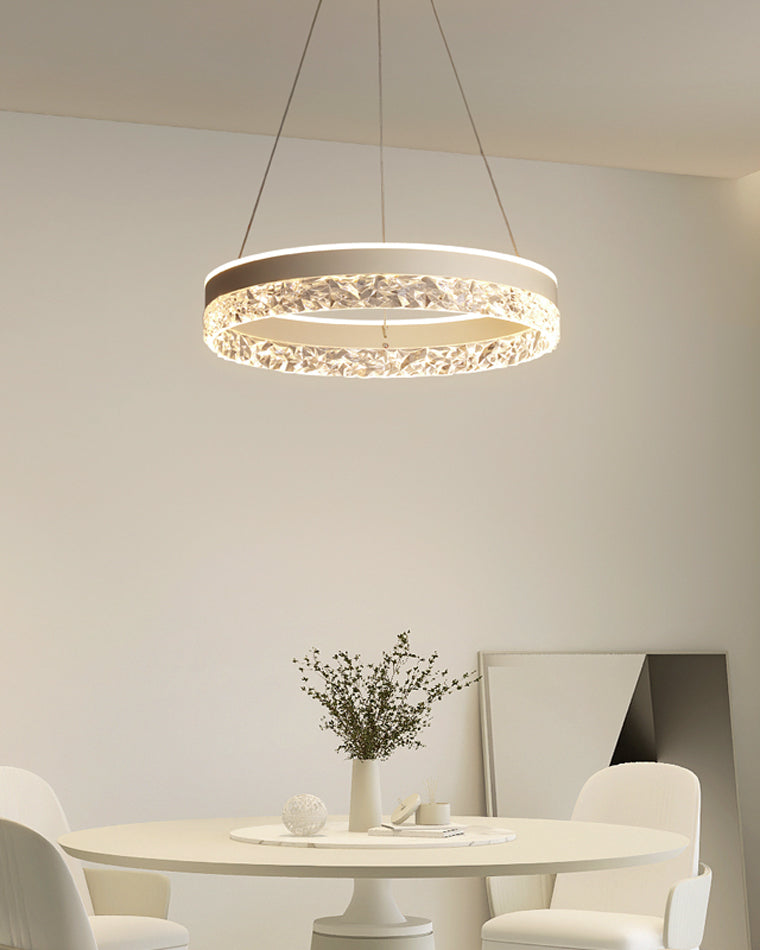 Lámpara de araña LED circular acrílica WOMO-WM2171