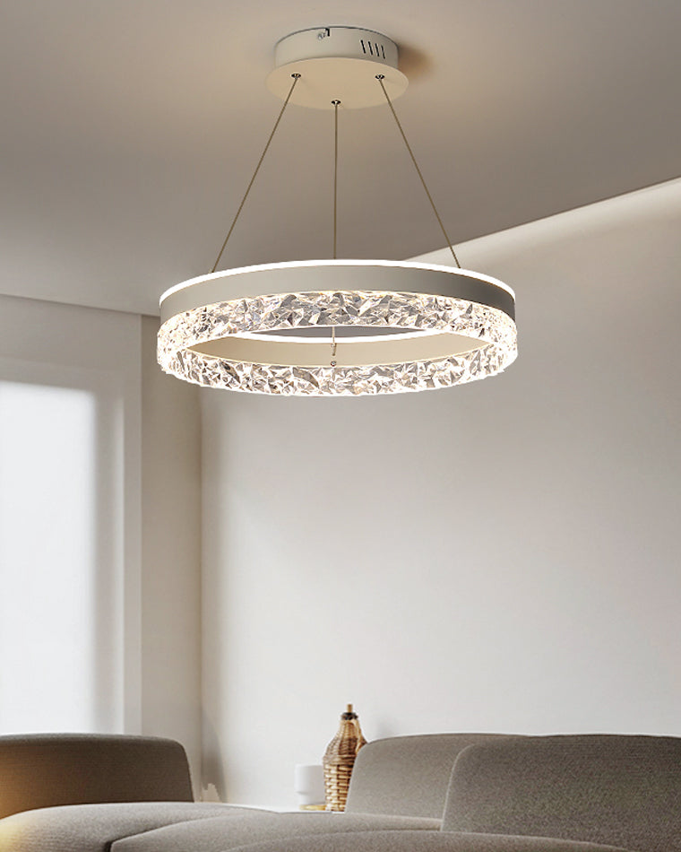 Lámpara de araña LED circular acrílica WOMO-WM2171