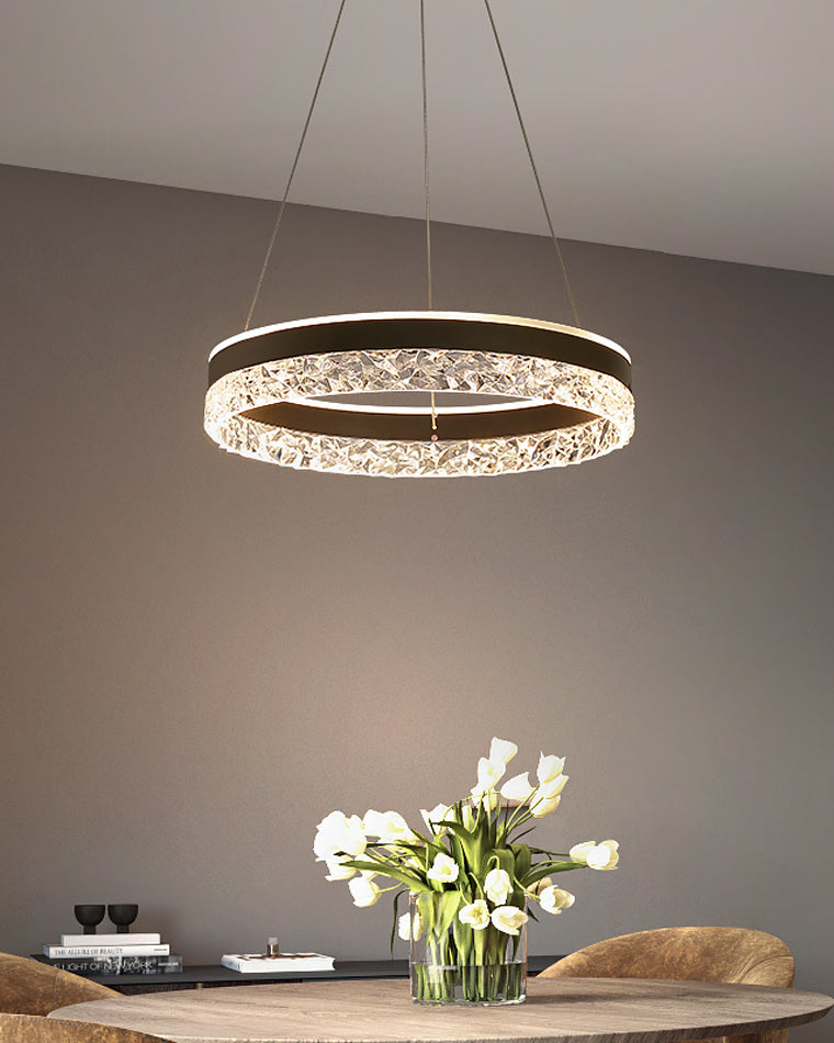 Lámpara de araña LED circular acrílica WOMO-WM2171
