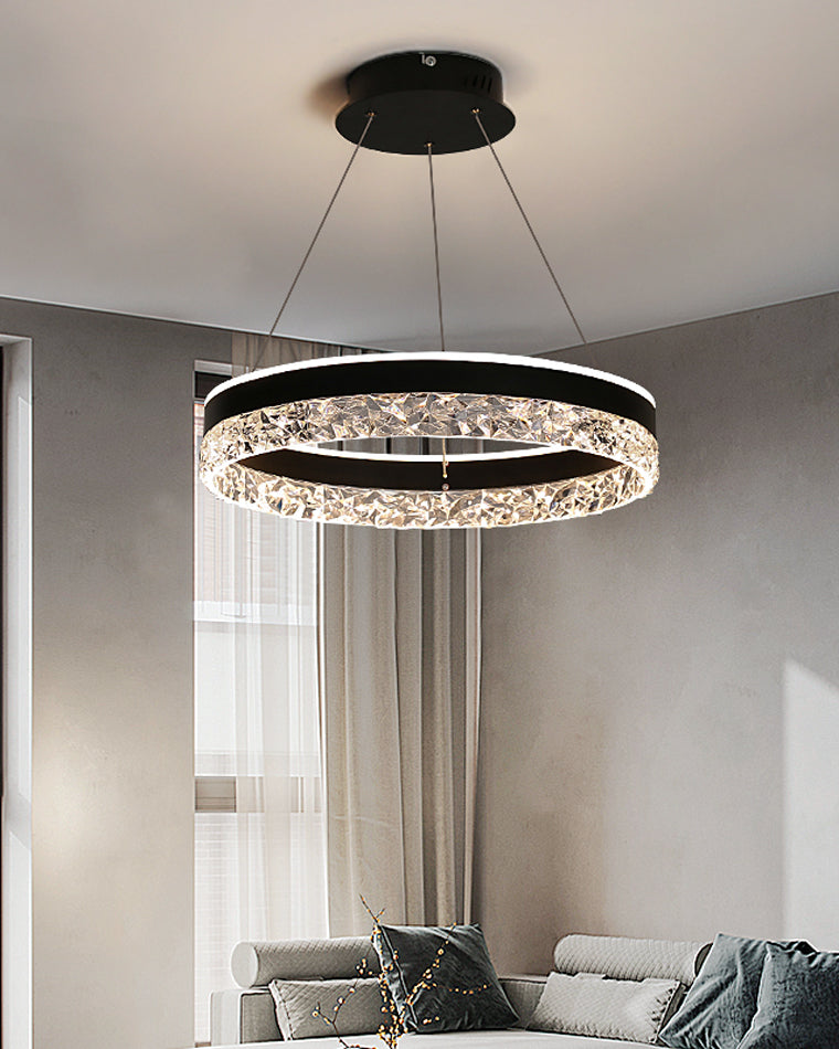 Lámpara de araña LED circular acrílica WOMO-WM2171