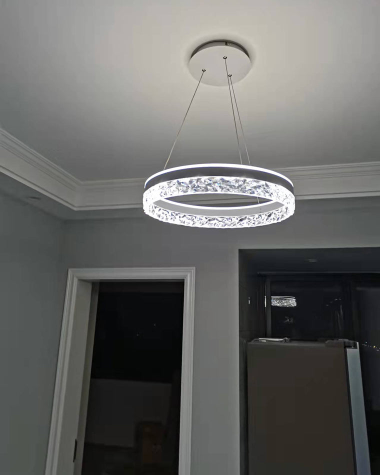 Lámpara de araña LED circular acrílica WOMO-WM2171