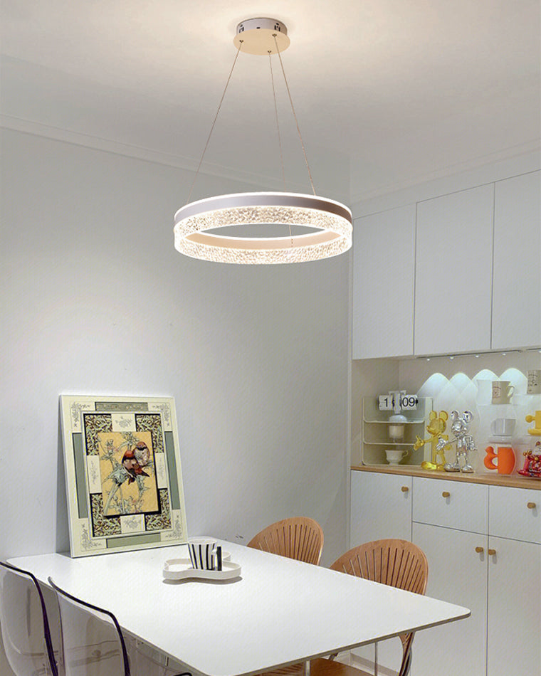 Lámpara de araña LED circular acrílica WOMO-WM2171