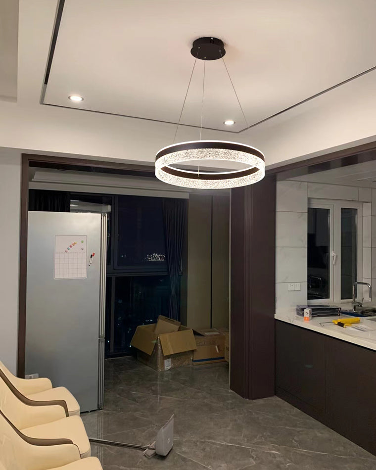 Lámpara de araña LED circular acrílica WOMO-WM2171