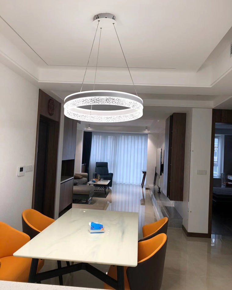 Lámpara de araña LED circular acrílica WOMO-WM2171