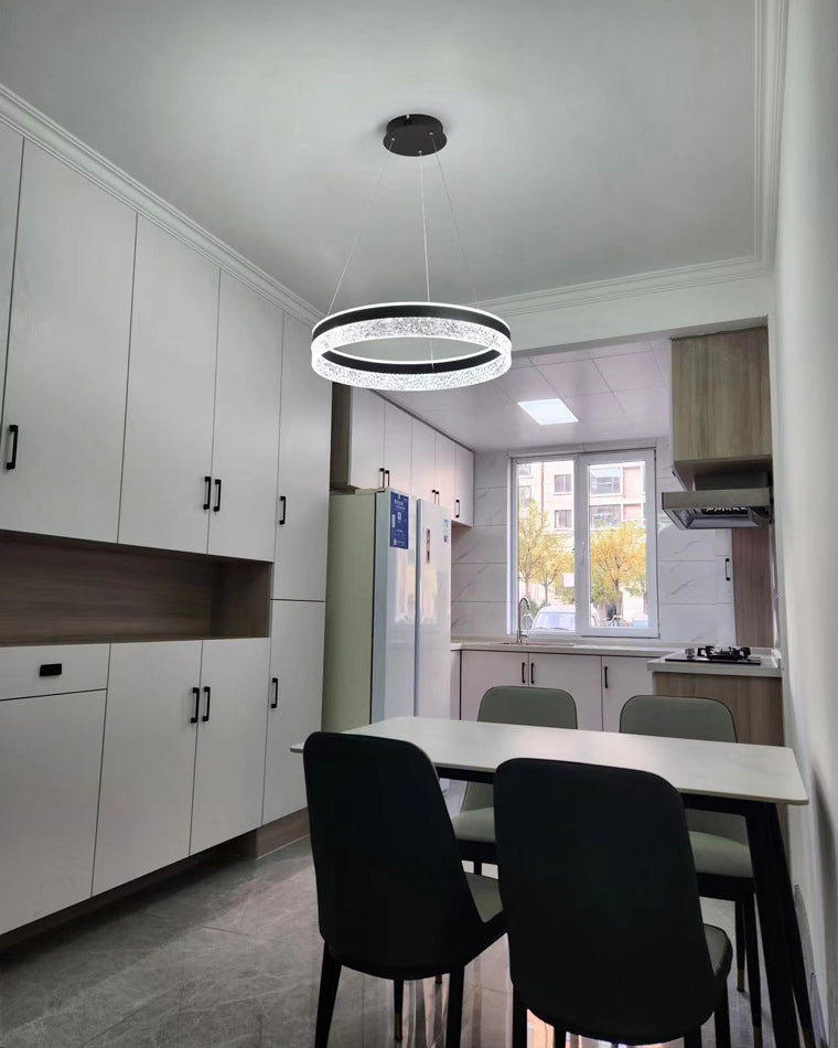 Lámpara de araña LED circular acrílica WOMO-WM2171