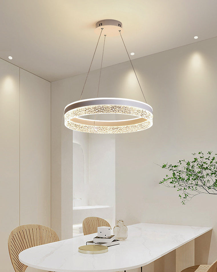 Lámpara de araña LED circular acrílica WOMO-WM2171