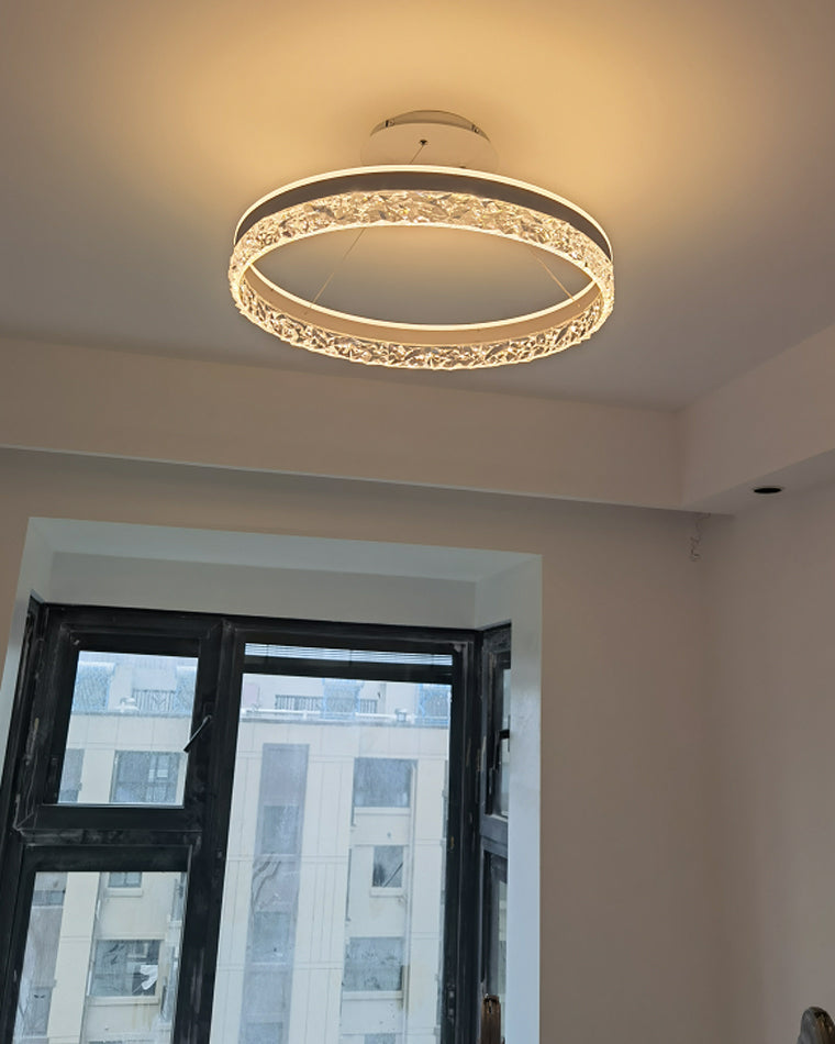 Lámpara de araña LED circular acrílica WOMO-WM2171