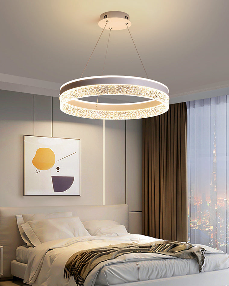 Lámpara de araña LED circular acrílica WOMO-WM2171
