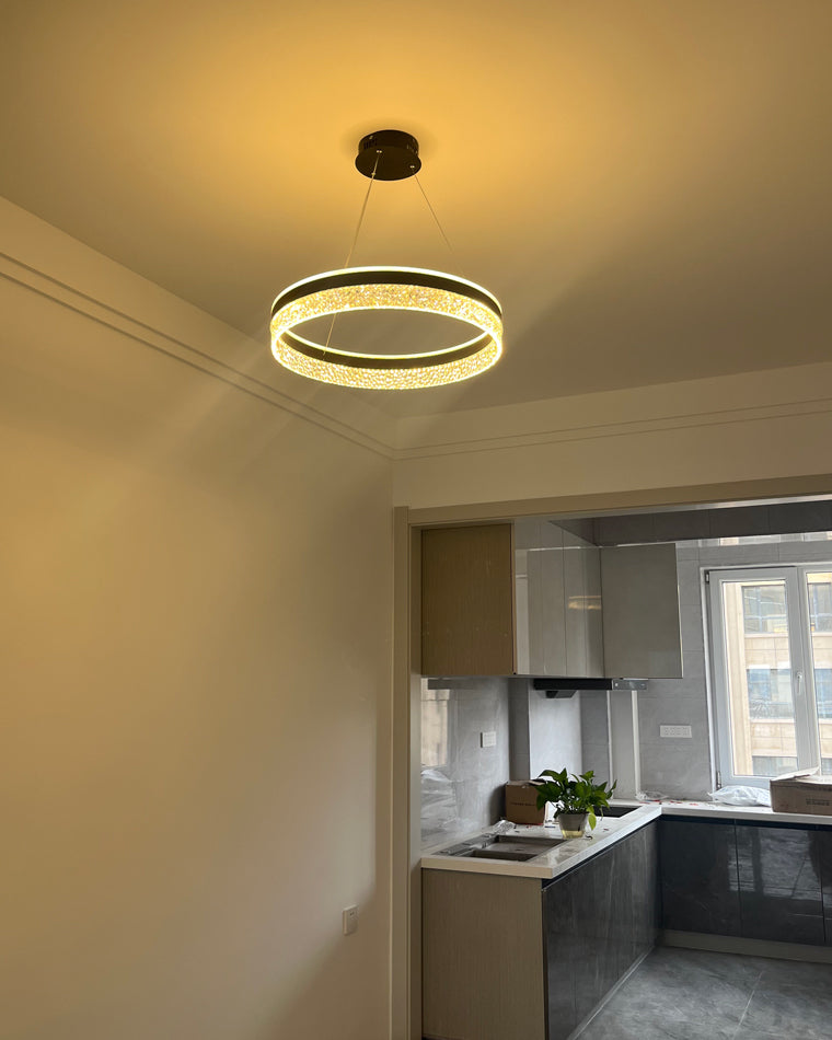 Lámpara de araña LED circular acrílica WOMO-WM2171