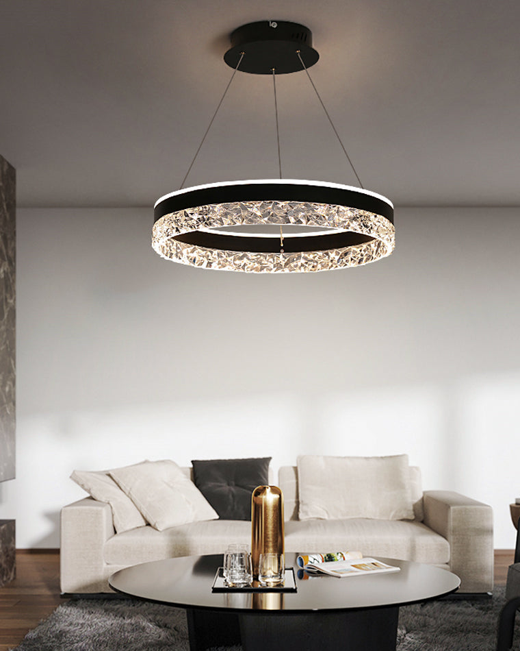 Lámpara de araña LED circular acrílica WOMO-WM2171