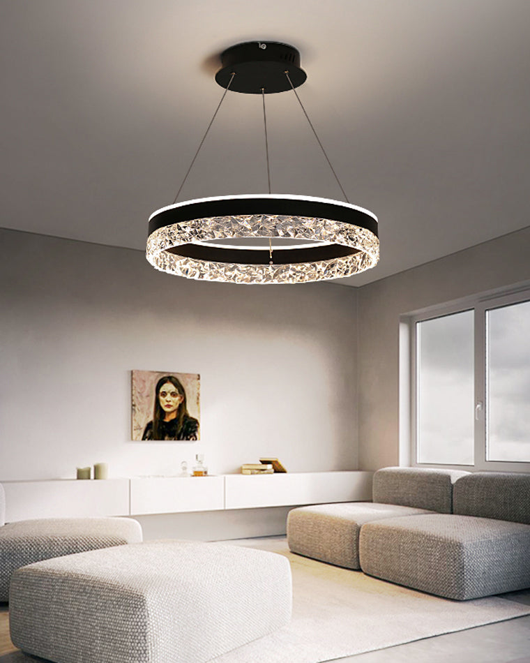 Lámpara de araña LED circular acrílica WOMO-WM2171