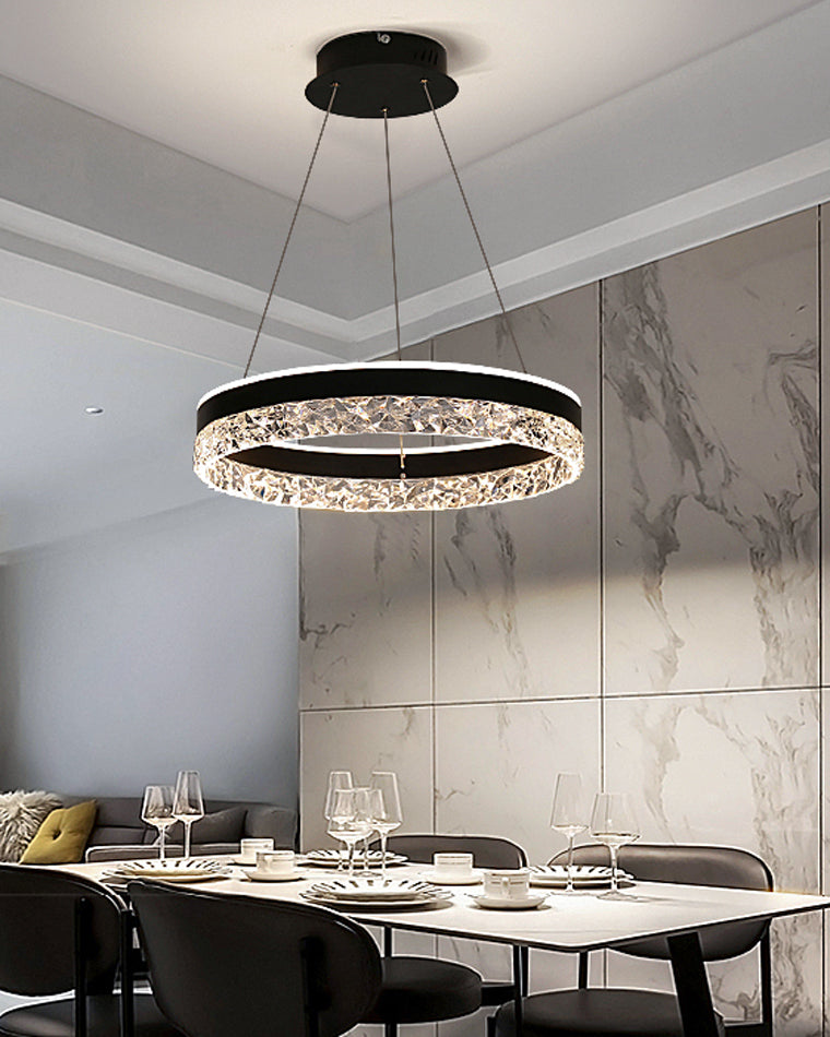 Lámpara de araña LED circular acrílica WOMO-WM2171
