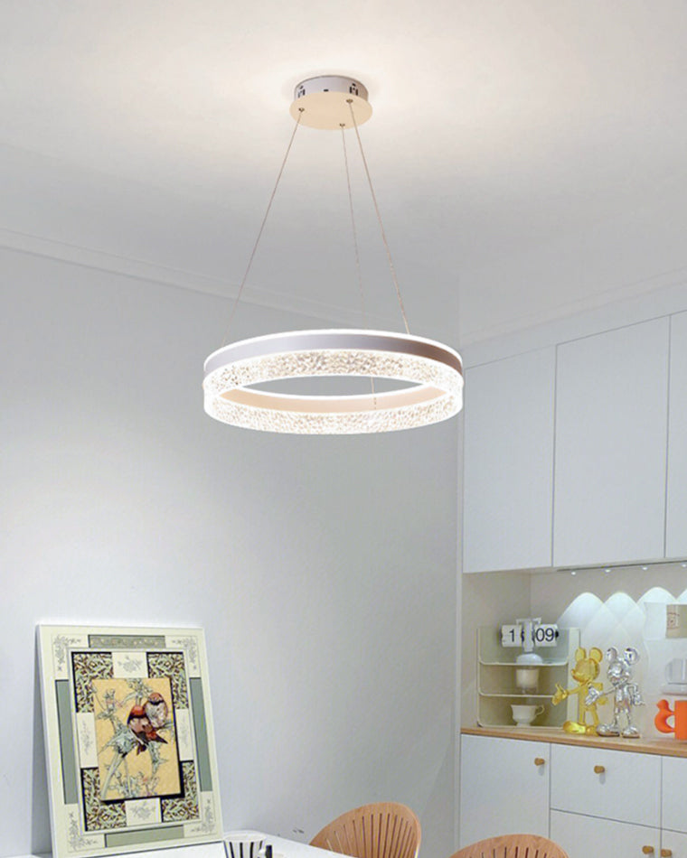 Lámpara de araña LED circular acrílica WOMO-WM2171