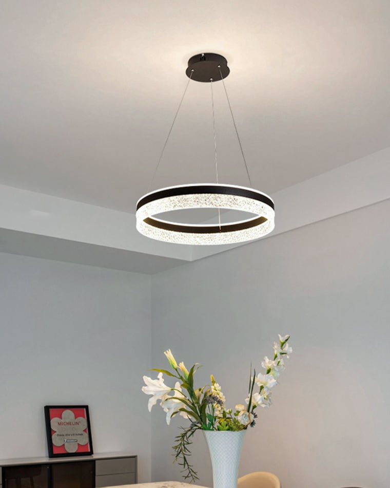 Lámpara de araña LED circular acrílica WOMO-WM2171