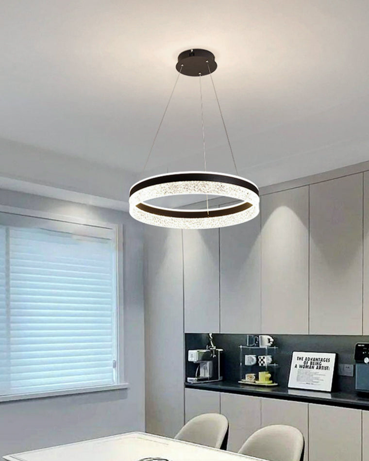 Lámpara de araña LED circular acrílica WOMO-WM2171