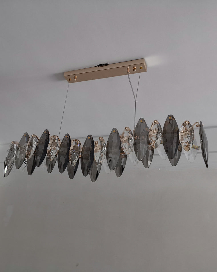 WOMO Pendant Lights Linear Smoked Glass-WM2188