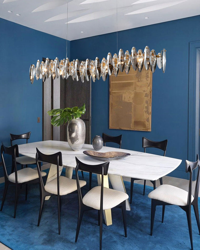 WOMO Pendant Lights Linear Smoked Glass-WM2188