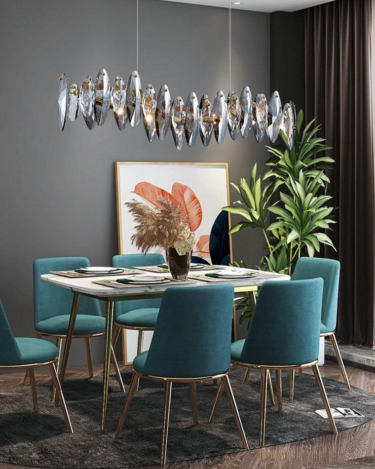 WOMO Pendant Lights Linear Smoked Glass-WM2188