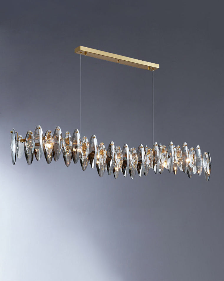 WOMO Pendant Lights Linear Smoked Glass-WM2188