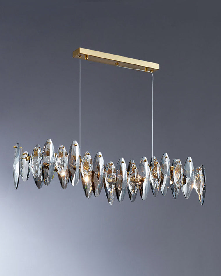 WOMO Pendant Lights Linear Smoked Glass-WM2188