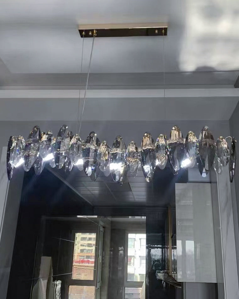 WOMO Pendant Lights Linear Smoked Glass-WM2188