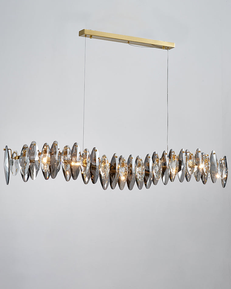 WOMO Pendant Lights Linear Smoked Glass-WM2188