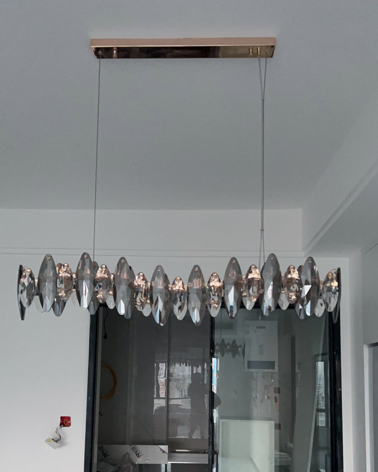 WOMO Pendant Lights Linear Smoked Glass-WM2188