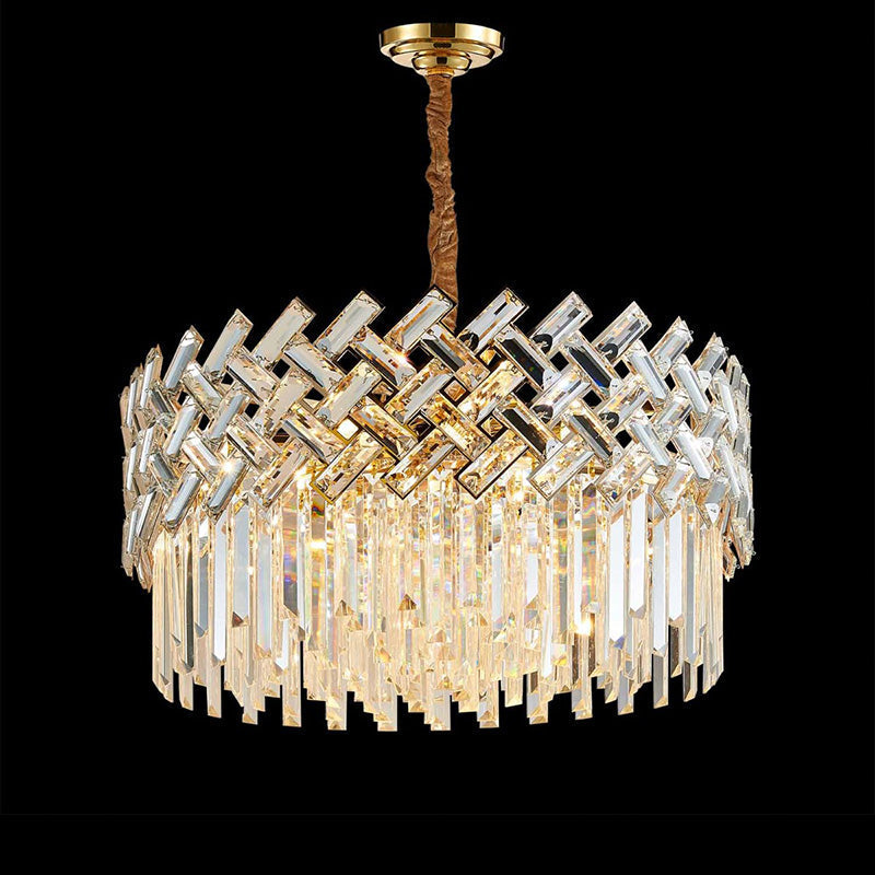 WOMO Hanging Lamps Round Crystal Shield-WM2190