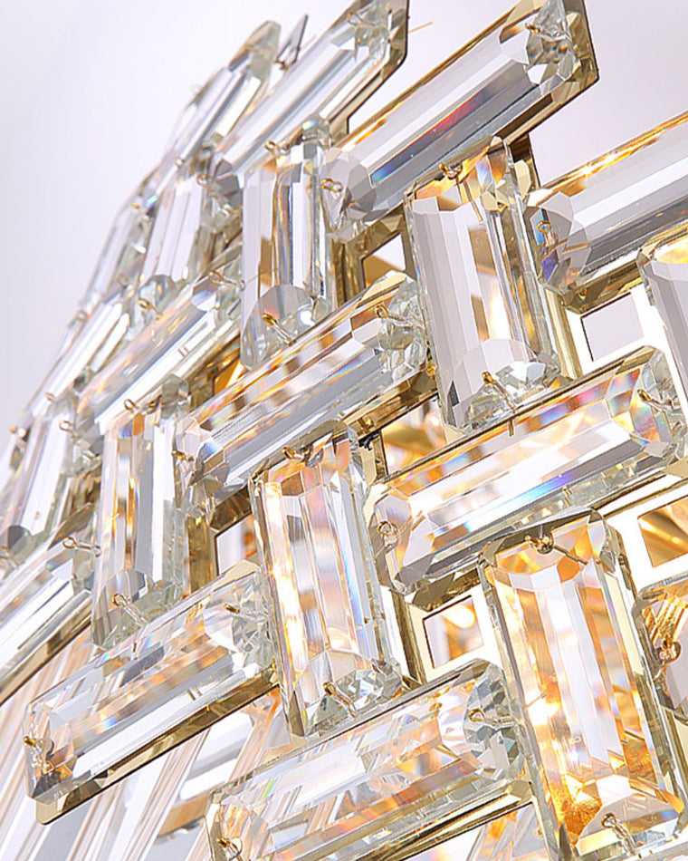 WOMO Hanging Lamps Round Crystal Shield-WM2190