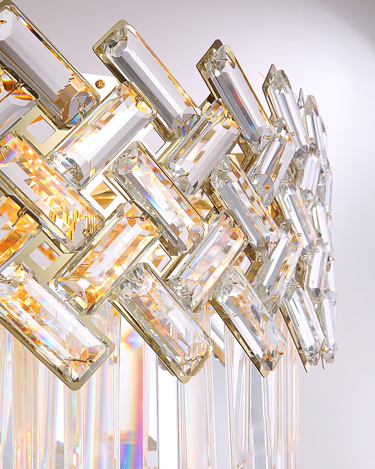 WOMO Hanging Lamps Round Crystal Shield-WM2190