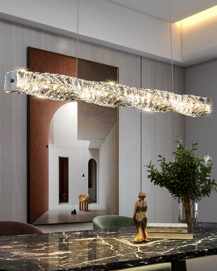 WOMO Lámparas Colgantes Cristal Barra-WM2193