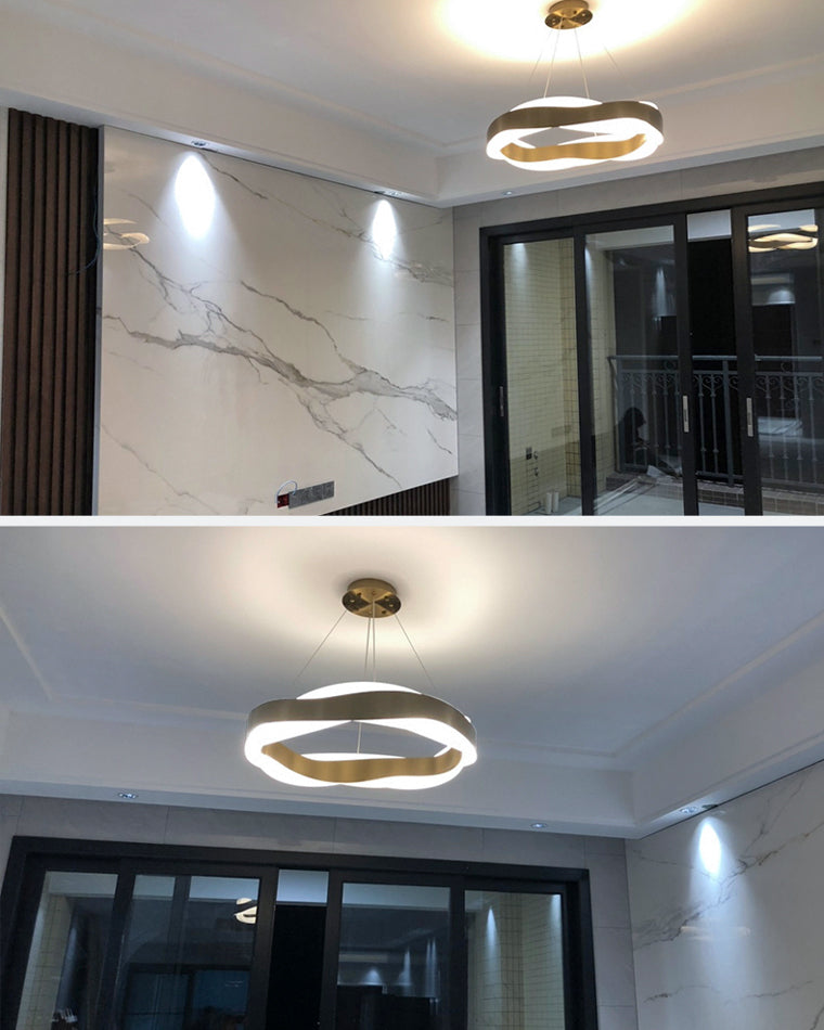 WOMO WM2195 Wave Circular LED Pendant Lamps