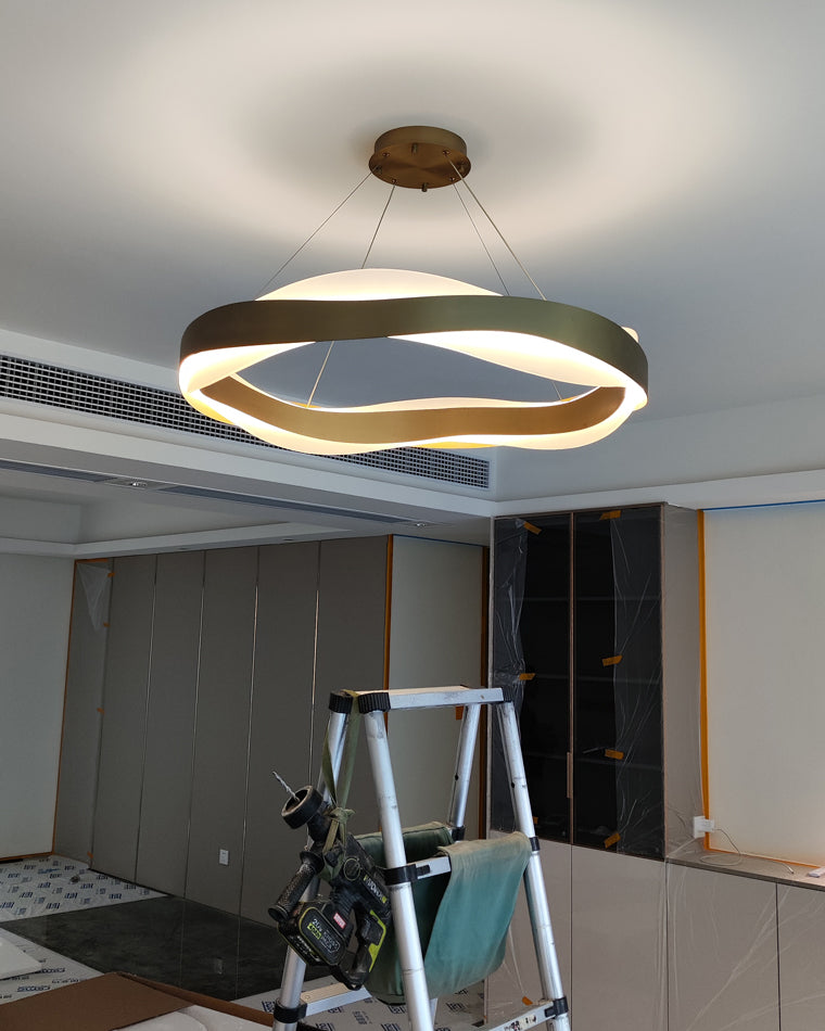 WOMO WM2195 Wave Circular LED Pendant Lamps
