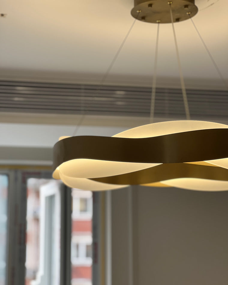 WOMO WM2195 Wave Circular LED Pendant Lamps