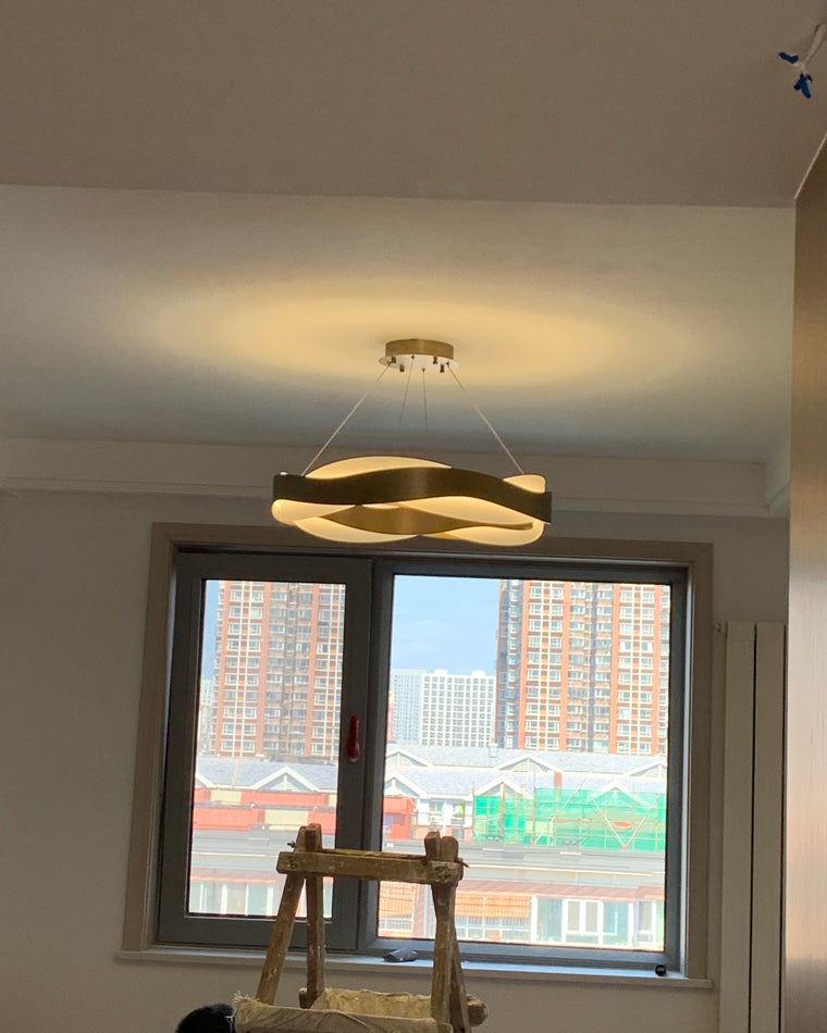 WOMO WM2195 Wave Circular LED Pendant Lamps
