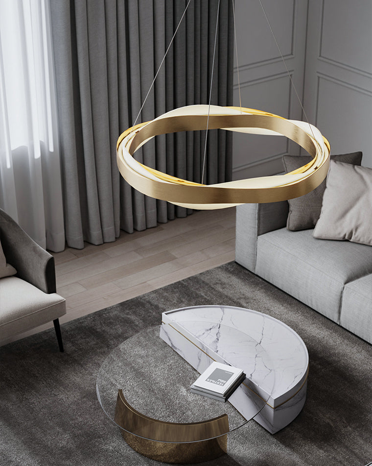 WOMO WM2195 Wave Circular LED Pendant Lamps