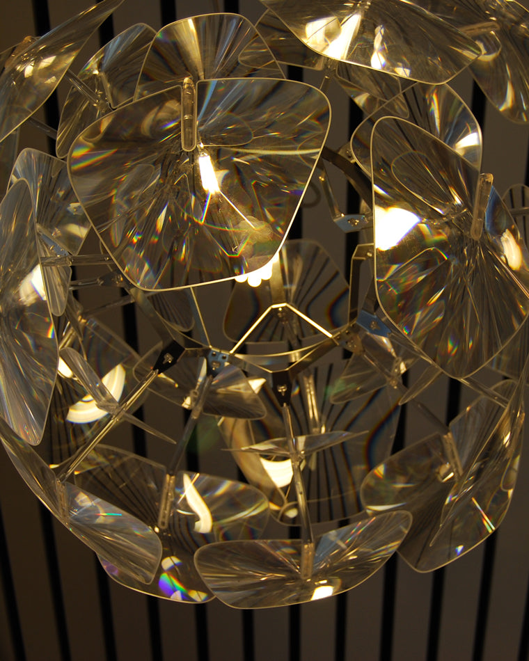 WOMO Lámparas Colgantes de Lucite Espejado-WM2197