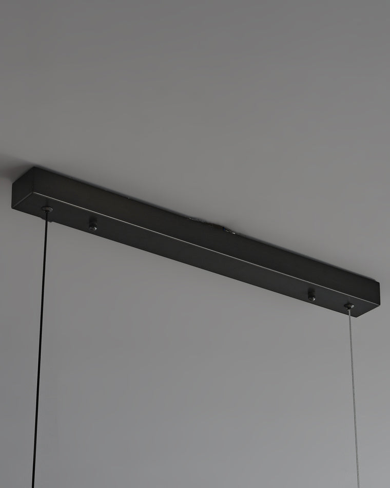 WOMO Lámparas Colgantes Lineal Cristal y Latón-WM2219A