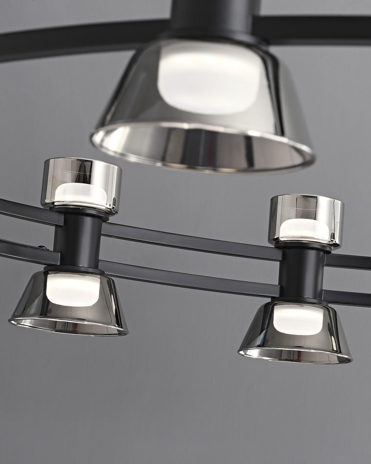 WOMO Hanging Lamps Pillar Candle Round Chandelier-WM2224
