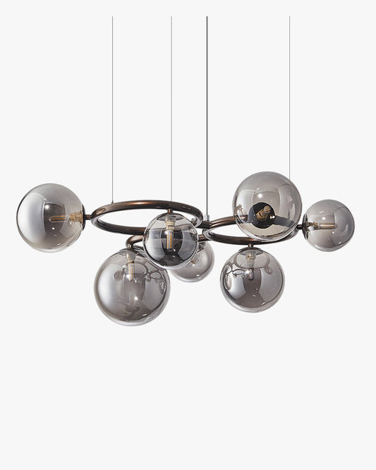 WOMO Lámparas Colgantes Colored Glass Ball Chandelier-WM2253